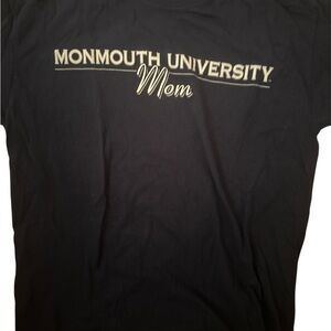 Monmouth University Mom Black T-Shirt